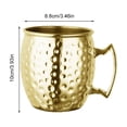 thumbnail image 4 of Mula Moscú Acero Inoxidable Cóctel (dorado), 4 of 4