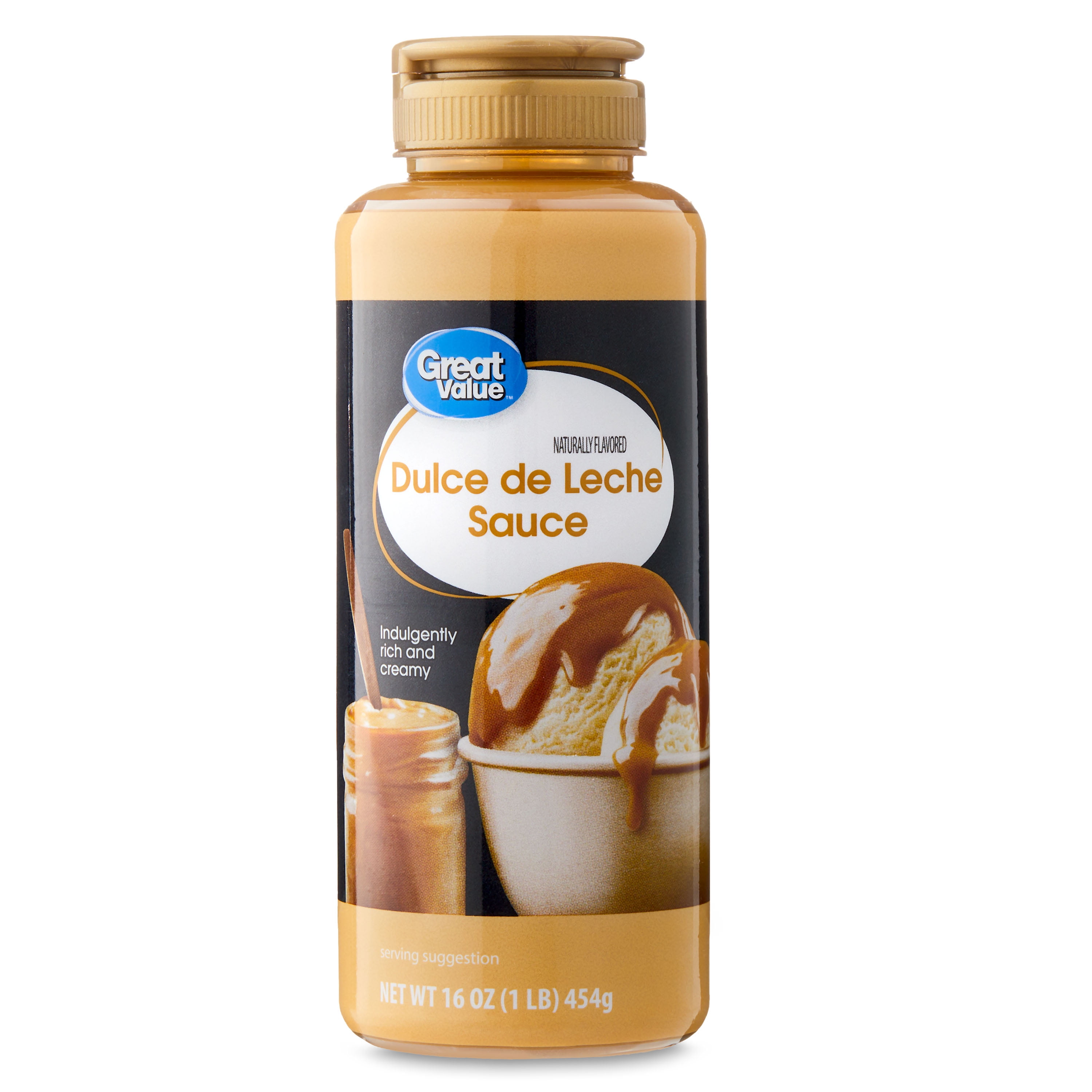 (4 pack) Great Value Dulce de Leche Sauce, 16 oz