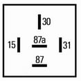thumbnail image 2 of Hella 996152161 Timer Delay Relay Accessory 24 V 5 Pin 0 900 S Delay On, 2 of 4