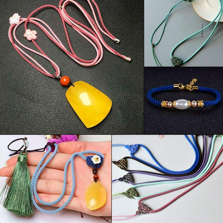 DIY 2mm Silk thread milan cord 5meters/roll Jewelry & packing