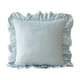 thumbnail image 2 of Funda de almohada de terciopelo holandés para mesita de noche, cojín de encaje para la espalda, relleno suave, adecuada para mesita de noche, sofá y cojín de suelo, soporte lumbar decorativo, almohada, 2 of 6