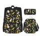 thumbnail image 1 of Disketp cartoon Skull spider web Mochila Estampada de Gran Capacidad con Lonchera y Estuche, Set de 3 Piezas para Estudiantes, 1 of 7
