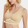 thumbnail image 4 of ZenCart Women's Seamless Full Coverage Bra Wireless Push Up Bralette Pullover Workout Sports Bra for Yoga Running Daily Wear, 4 of 8