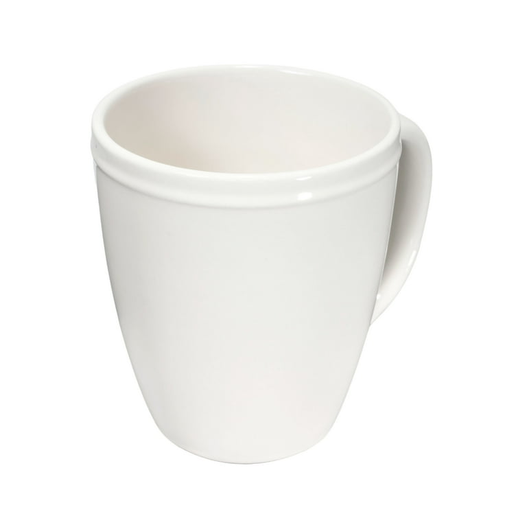 Mainstays 16oz Darby Vanilla Dream White Stoneware Mug - Walmart.com
