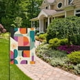 thumbnail image 2 of Yayeee Garden Flag 12" x 18" Double Sided Outdoor Yard Lawn Holiday Decorations, Beige Abstract, 2 of 6