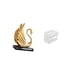 thumbnail image 5 of Figura De Cisne, Escultura Artística Moderna Para Sala De Estar, Armario, Decoración Del Hogar, Con Caja De Almacenamiento De Papel Higiénico De Acrílico Y Soporte Para Dispensador De, 5 of 8