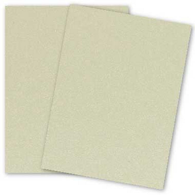 Pearl Shimmer Metallic Black Cardstock - 8.5x11 inch - 105lb Cover - 10 Sheets
