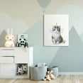 thumbnail image 2 of Stupell Industries Unicorn Kitten Fantasy Feline Rainbow Horn Design Canvas Wall Art Design by Ziwei Li, 36" x 48", 2 of 4