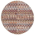 thumbnail image 2 of SAFAVIEH Barbados Kentigern Geometric Indoor/Outdoor Area Rug, Purple/Green Rust, 5'3" x 7'6", 2 of 3