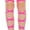 Elastic Garter Wrap - Neon Pink, variant on ToBeInStyle Women's Big Diamond Fishnet Footless Thigh High Stocking - Black