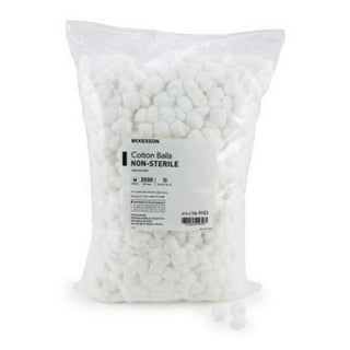 Cotton Balls, Non-Sterile, Medium, 2000/Bag
