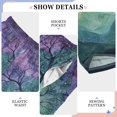 thumbnail image 6 of FORMRS Kids Pajama Pants with Pockets Size 6-8Y Boys Lounge Sleep Bottoms, Moonlight Forest, 6 of 8