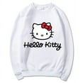 thumbnail image 4 of Hello Kitty Pull Femme Dessin Animé Printemps Automne Homme Col Rond Chandail à Capuchon Vêtements 2024 Nouveau Mode Couple Chandail en Molleton Hauts, 4 of 6