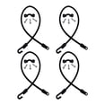 thumbnail image 2 of Colaxi Support de Sangle pour Canne à Pêche, Remplacement de Sangle de Montage sur Pont pour Bateau Marin, 4 Pcs, 2 of 8
