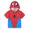 thumbnail image 6 of Marvel Spider-Man Short Sleeve Hooded T-Shirt and Short (Boys), 2 Piece Set, Sizes 2T-12, 6 of 7