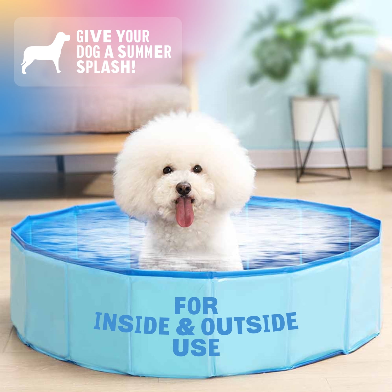 How Do You Shower A Dog Outside