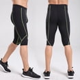 thumbnail image 2 of Medias Cortas Deportivas Sunnimix Pantalón corto Negro Verde 3XL, 2 of 7