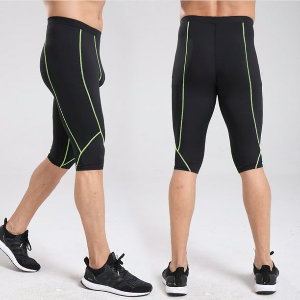 Men's Women' Compression Wear Athletic Short Tights Basketball Pants 