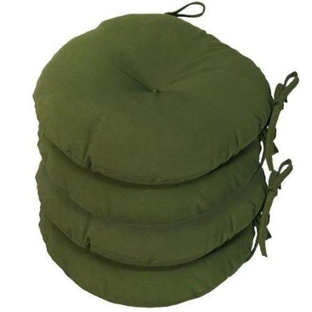 Greendale Home Fashions Hunter Green Outdoor Bistro Chair Cushions Greendale Home Fashions Hunter Green Outdoor Bistro Chair Cushions Set Of 4
