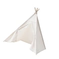 thumbnail image 2 of Tienda de juegos con trípode para niños, tipi indio blanco, 2 of 9