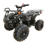 Supermach 125cc Gas ATV with Automatic Transmission and Reverse LED Headlights