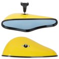 thumbnail image 1 of Car Interior Rearview Mirrors, Wide Screen Blue Tinted Glass Inner Mirror  For SUV Yellow, 1 of 8