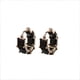 thumbnail image 2 of Fiudx Colgantes En C, Diamante Multicapa, Pendientes En Metal y Forma de Clavo, Energía y Vitalidad, Metabolismo y Digestión, Reducción de Anatomía y Inflamación, Accesorio En Moda Mujer, Diseño Lige, 2 of 6
