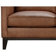 thumbnail image 5 of Hello Sofa Home Pimlico Right Hand Facing Top Grain Leather Sectional in Brown, 5 of 7