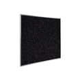 thumbnail image 4 of Ghent's 4' x 4' Rubber Bulletin Board with Aluminum Frame in Speckled Tan, 4 of 6