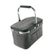 thumbnail image 3 of Cesta de picnic isotérmica plegable, bolsa isotérmica ligera, entrega de comida plegable Gris, 3 of 9