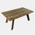 thumbnail image 3 of Reclamation 72" Rustic Reclaimed Solid Wood Dining Table, 3 of 7