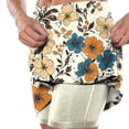 thumbnail image 5 of BVOFAR Butterluxe High Waisted Tennis Skirts for Women Printed A Line Golf Skirt with Inner Shorts Gym Skorts for Running Purple L, 5 of 7