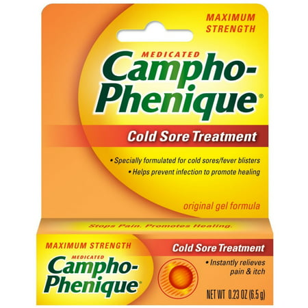 Campho-Phenique Cold Sore Treatment 0.23 oz (The Best Cold Sore Medicine)