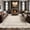 Beige, variant on CAROMIO 2' x 6' Jute Color Scalloped Washable Neutral Runner Rug for Hallway Modern Solid Border Accent Indoor Carpet Non-Slip Home Decor