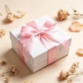 thumbnail image 4 of Polyester Gift Wrapping Ribbon, Elegant Letter Print for Wedding Shower Floral Bouquet Holiday Decor, Pink, JKODE, 4 of 6