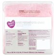 thumbnail image 3 of Parent's Choice Knit Fitted Crib Sheet, Pink, 1 Pack, 3 of 7