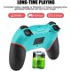 thumbnail image 4 of Mando Compatible Switch, Mandos Compatible Switch/Switch Lite/Switch OLED con Wake Up, Mando Pro Controller Mando pc con Gyro Axis/Dual Shock/Función Turbo y Captura de Pantalla(verde), 4 of 4