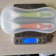 thumbnail image 5 of Nomeni Tableware Baby Feeding Training Spoon 2-In-1 Self-Feeding Baby Spoon Tools Kitchen 2Pcs, 5 of 5