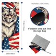 thumbnail image 4 of American Flag Yoga Blanket with Storage Bag, 72.8"x26.8", Suitable for Yoga, Pilates, Fitness, Gym Towels, Yoga Towel, Yoga Towels, 4 of 6