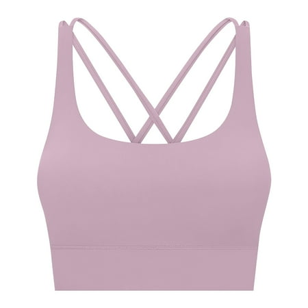 

Womens Bra Classic Shockproof Sports Solid Color Spring Summer Sports Plus Size Underwear For Women