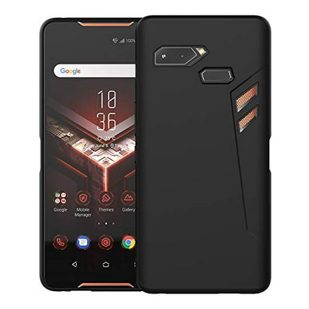 Feitenn Asus Rog Phone Case Soft Flexible Tpu Game Case Cover Slim Thin Lightweight Bumper Shockproof Anti Scratch Protective Rog Phone Skin Shell For Asus Rog Phone Zs600kl 6 0 Inch Black Walmart