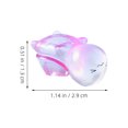 thumbnail image 2 of Minkissy 12Pcs Small Resin Animals Assorted Color Glow In The Dark Versatile Decoration For Terrariums, 2 of 8