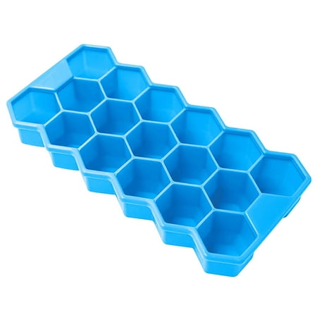 

17 Cells Honeycomb Ice Tray Silicone Odorless Silicone Ice Tray Ice Mold 230104