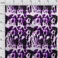 thumbnail image 2 of oneOone Velvet Purple Fabric Animal Skin Fabric For Sewing Printed Craft Fabric By The Yard 58 Inch Wide-Q7M, 2 of 5