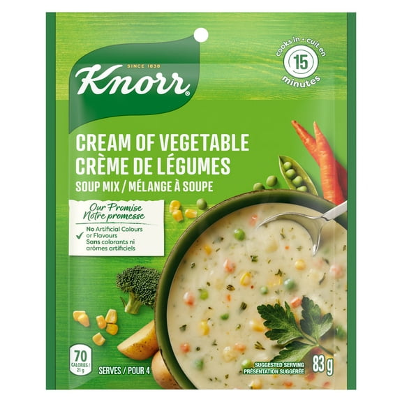Knorr Cream Of Vegetable Soup Mix, 83g/2.9 oz