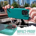 thumbnail image 4 of kmemek7-® iPhone 16 Pro Magnetic Case - Gripmunk Compatible with MagSafe [Lightweight + Protective] Slim & Thin Grip Cover with Microfiber Lining for Apple iPhone 16 Pro - So Jaded, 4 of 4