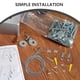 thumbnail image 3 of BESTYASH 5Jgo Kit Colgante Para De Con De Metal Plateado Para, 3 of 6