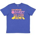 thumbnail image 3 of Inktastic Sometimes Sweet, but Mostly Sour Pink and Yellow Lemons Youth T-Shirt, 3 of 5