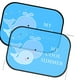 thumbnail image 1 of Protector de parasol para ventana de coche, 2 piezas de malla de adsorción electrostática para coche, protección UV, parasoles para ventanas laterales de coche diseñados para precisión, 1 of 5