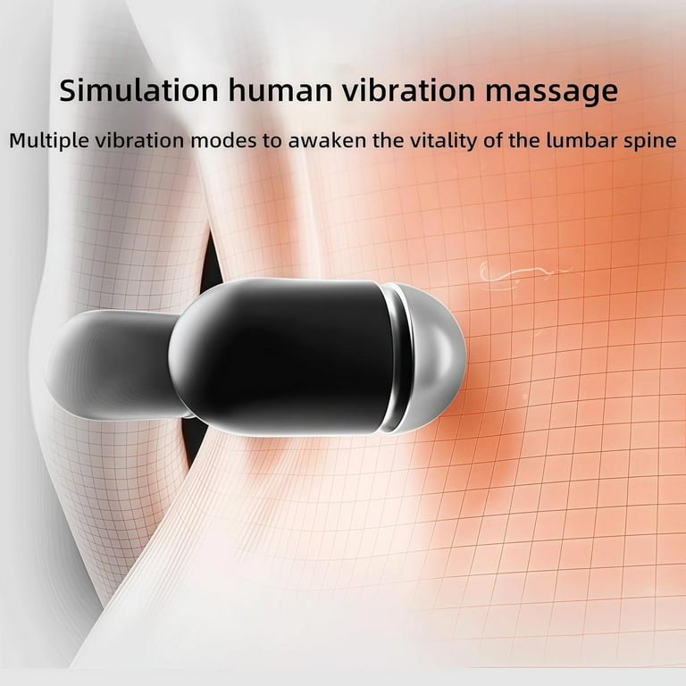 3 in 1 Back Massagerd with Vibration, Traction, and Heat for Sciatica Pain  Relief and Neck/Shoulder Comfort - Walmart.com